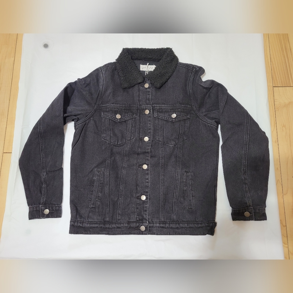 Petal and pup Devika jacket black wash size 2.